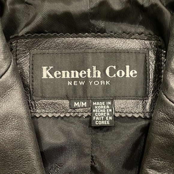 Kenneth Cole leather jacket - Picture 2 of 2